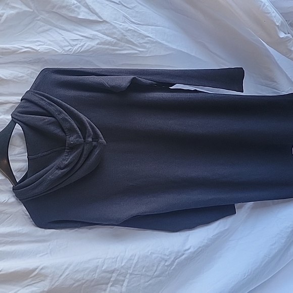 Leimere Cashmere hooded tunic sweater - Picture 5 of 7